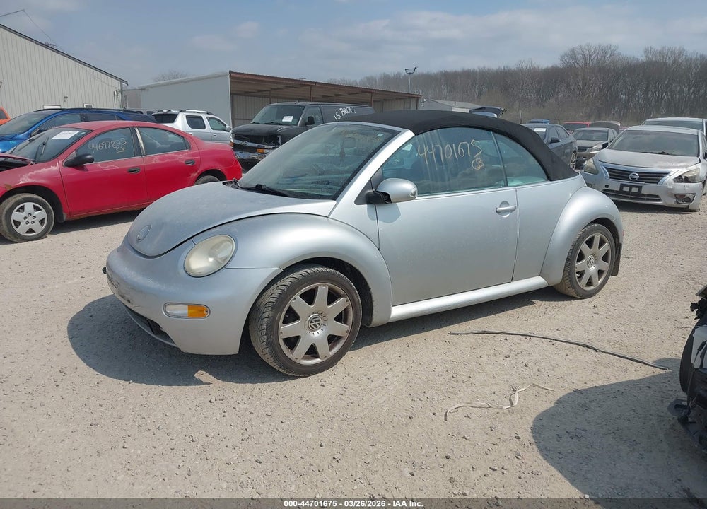 2003 VOLKSWAGEN NEW BEETLE GLX VIN: 3VWDD21Y83M317965