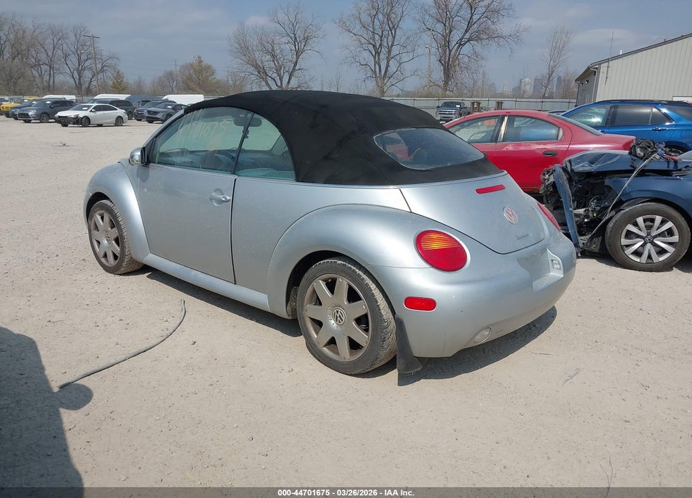 2003 VOLKSWAGEN NEW BEETLE GLX VIN: 3VWDD21Y83M317965