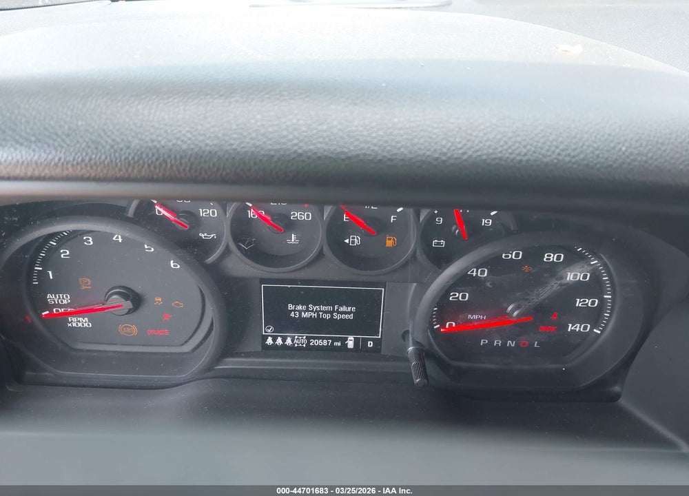 2025 CHEVROLET SILVERADO 1500 4WD  SHORT BED CUSTOM VIN: 1GCPKBEKXSZ257485