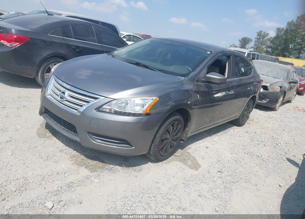 2015 NISSAN SENTRA S VIN: 3N1AB7AP3FY232712