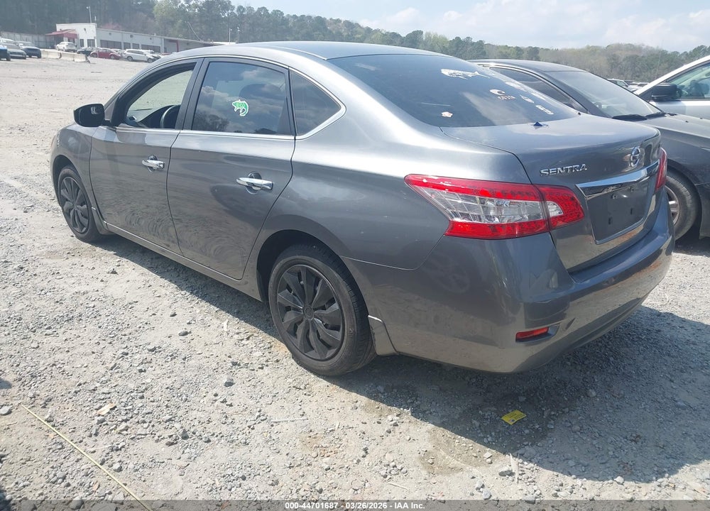 2015 NISSAN SENTRA S VIN: 3N1AB7AP3FY232712