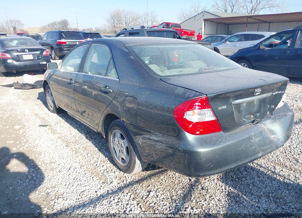 2003 TOYOTA CAMRY LE V6 VIN: 4T1BF32K13U550677
