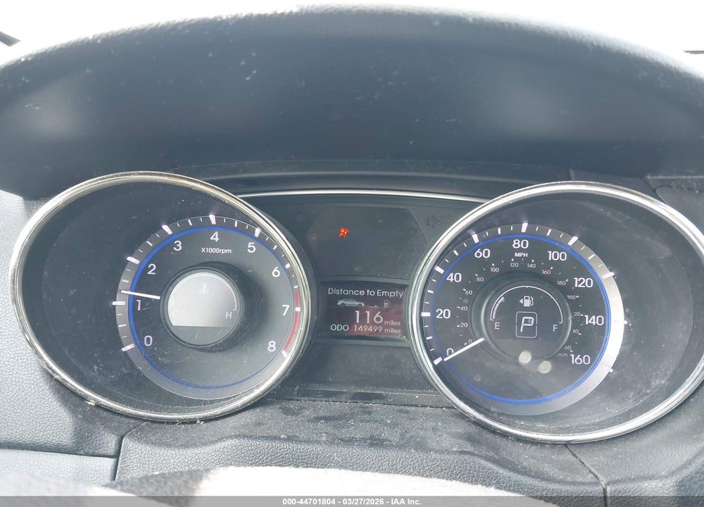 2011 HYUNDAI SONATA GLS VIN: 5NPEB4AC8BH063675