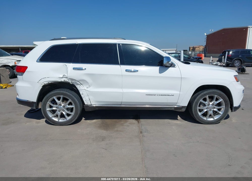 2014 JEEP GRAND CHEROKEE SUMMIT VIN: 1C4RJFJG7EC200639