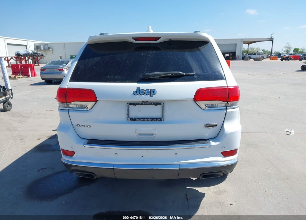 2014 JEEP GRAND CHEROKEE SUMMIT VIN: 1C4RJFJG7EC200639