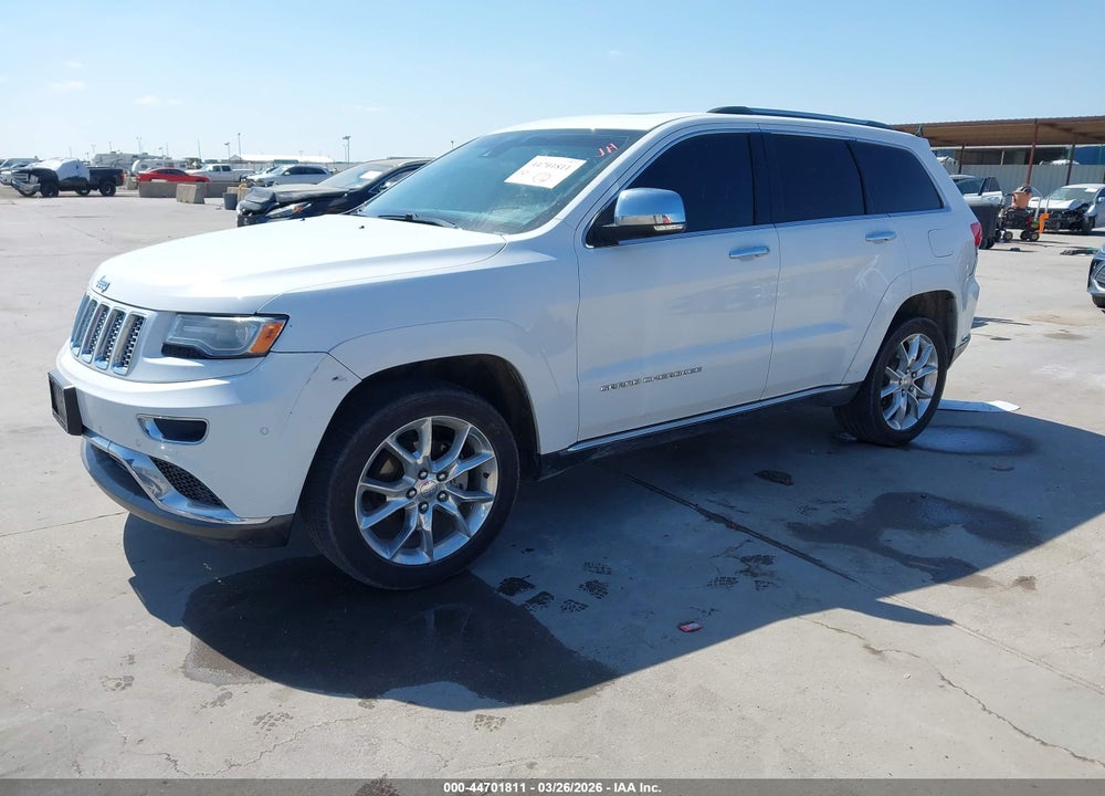 2014 JEEP GRAND CHEROKEE SUMMIT VIN: 1C4RJFJG7EC200639