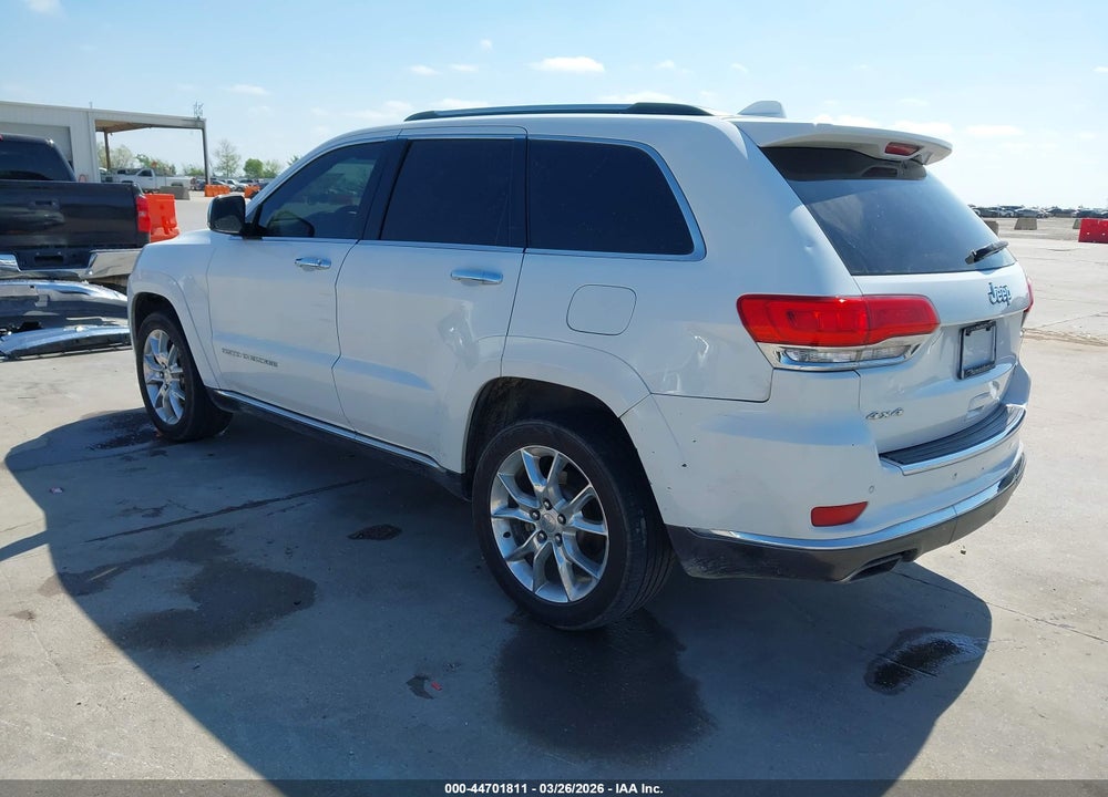 2014 JEEP GRAND CHEROKEE SUMMIT VIN: 1C4RJFJG7EC200639