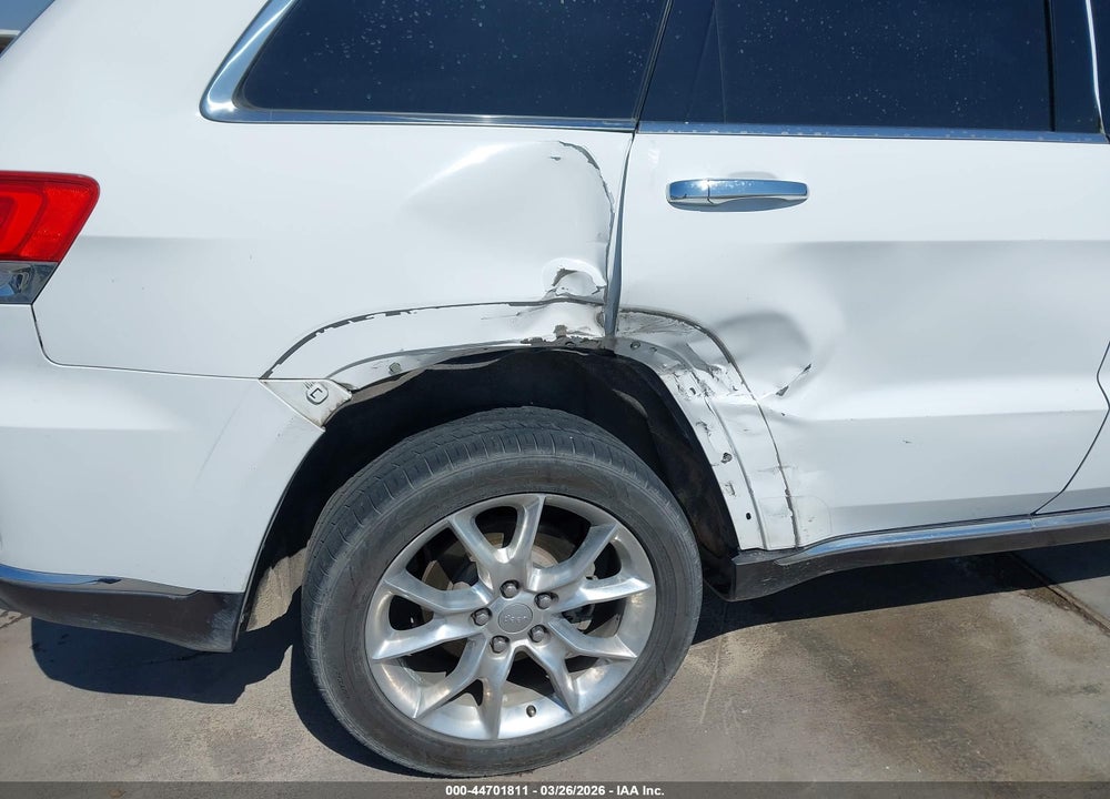 2014 JEEP GRAND CHEROKEE SUMMIT VIN: 1C4RJFJG7EC200639