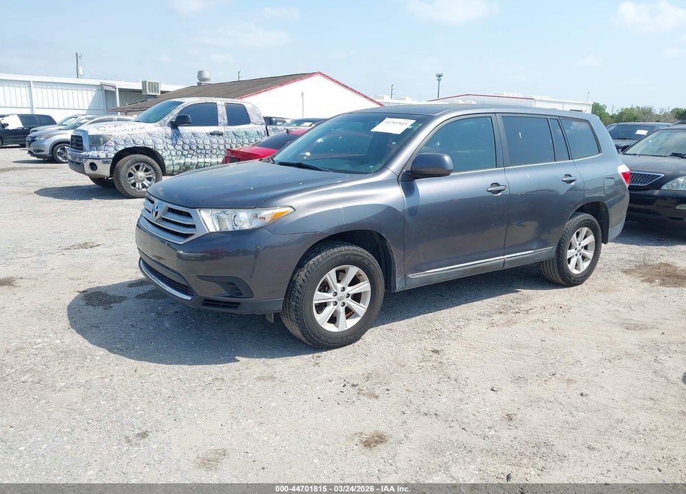 2013 TOYOTA HIGHLANDER VIN: 5TDZA3EH7DS038719