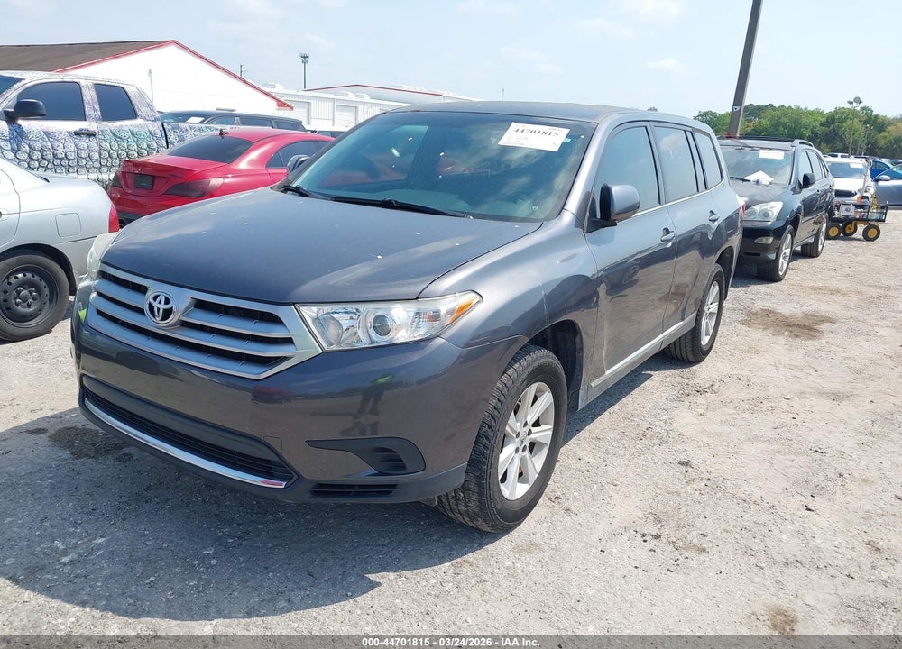2013 TOYOTA HIGHLANDER VIN: 5TDZA3EH7DS038719
