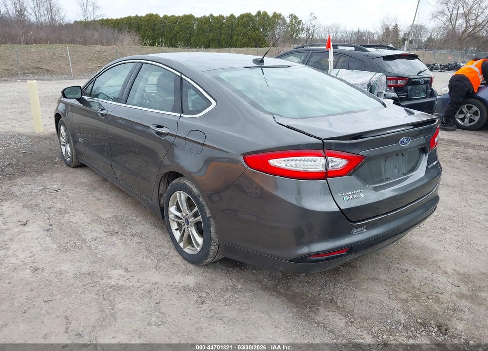 2016 FORD FUSION ENERGI TITANIUM VIN: 3FA6P0SU1GR235979