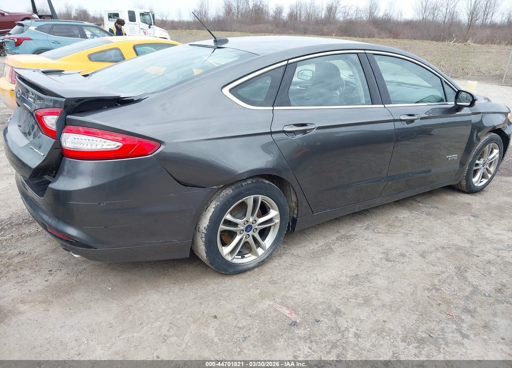 2016 FORD FUSION ENERGI TITANIUM VIN: 3FA6P0SU1GR235979