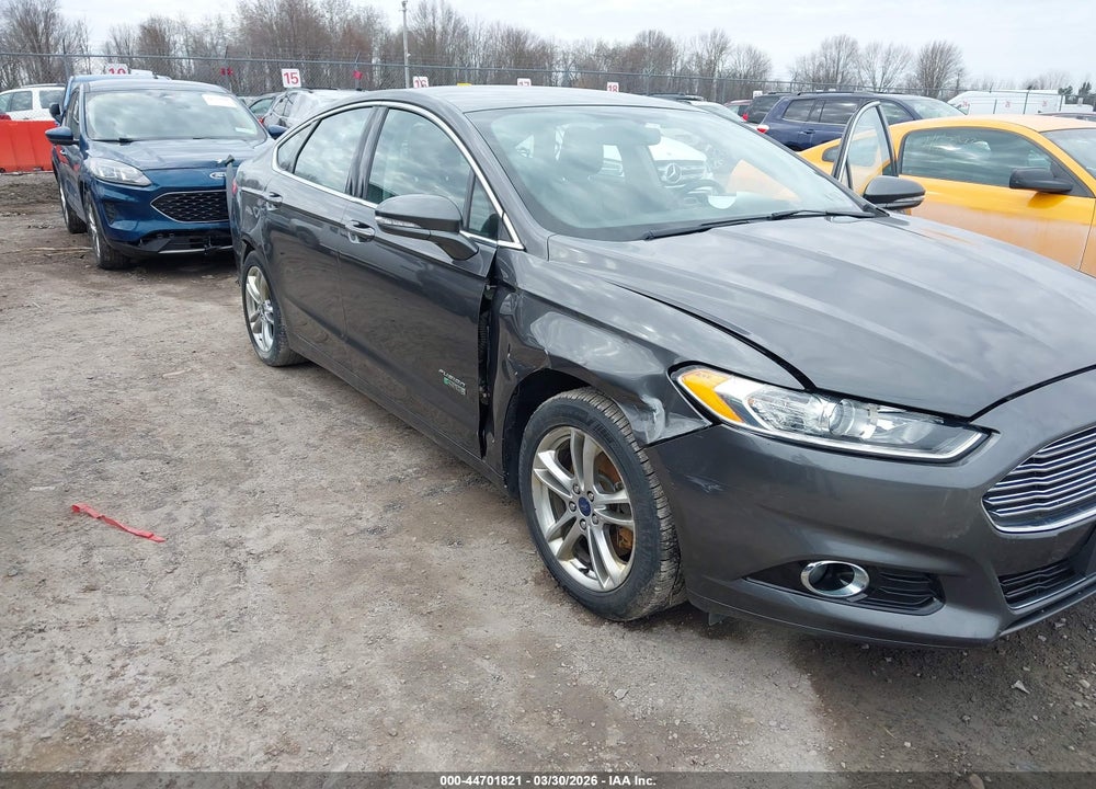 2016 FORD FUSION ENERGI TITANIUM VIN: 3FA6P0SU1GR235979