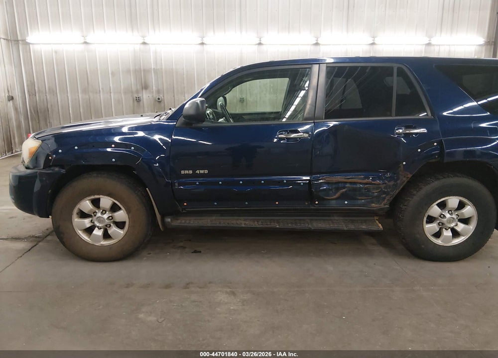 2007 TOYOTA 4RUNNER SR5 V6 VIN: JTEBU14R370113667
