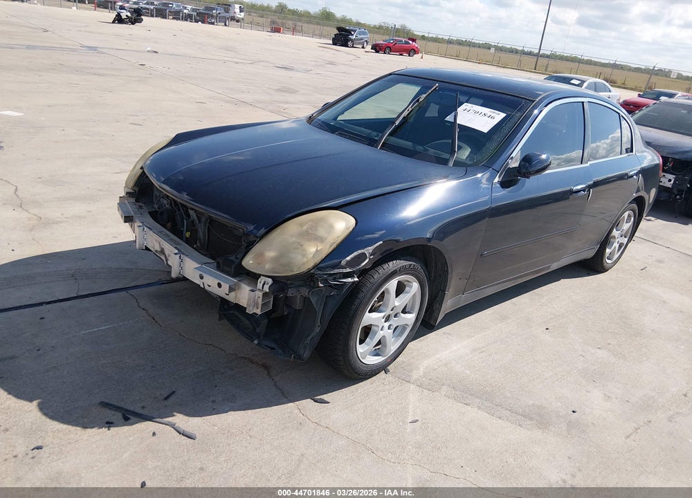 2004 INFINITI G35X VIN: JNKCV51F54M701645