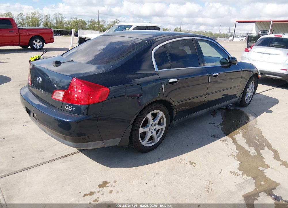 2004 INFINITI G35X VIN: JNKCV51F54M701645