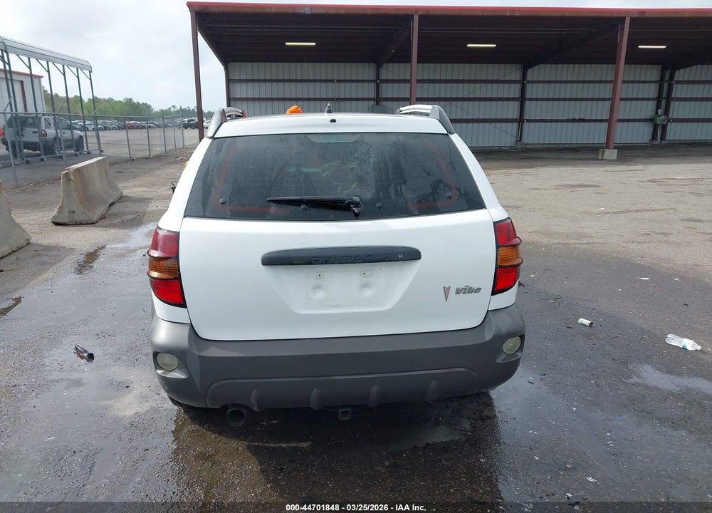 2008 PONTIAC VIBE VIN: 5Y2SL65868Z421651