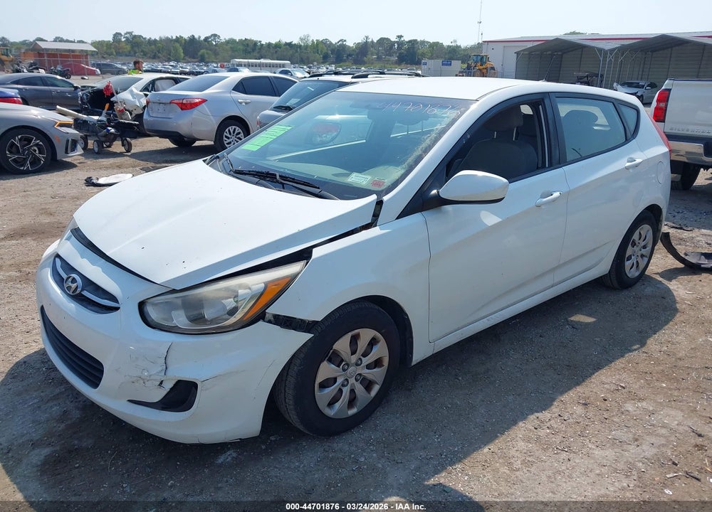 2017 HYUNDAI ACCENT SE VIN: KMHCT5AE7HU310948