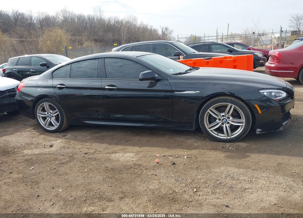 2014 BMW 640I GRAN COUPE XDRIVE VIN: WBA6B8C54EDZ72787