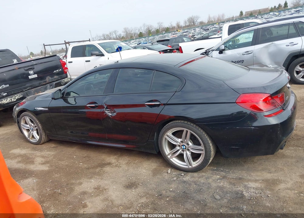 2014 BMW 640I GRAN COUPE XDRIVE VIN: WBA6B8C54EDZ72787