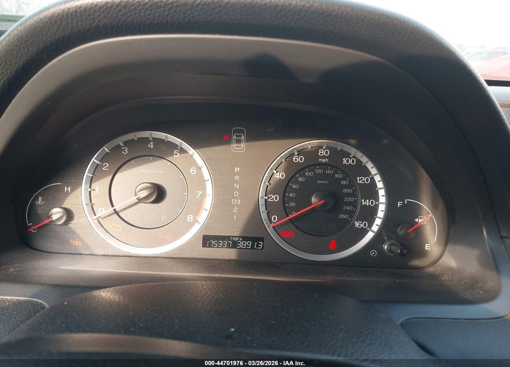 2009 HONDA ACCORD 2.4 EX VIN: 1HGCP26779A043462
