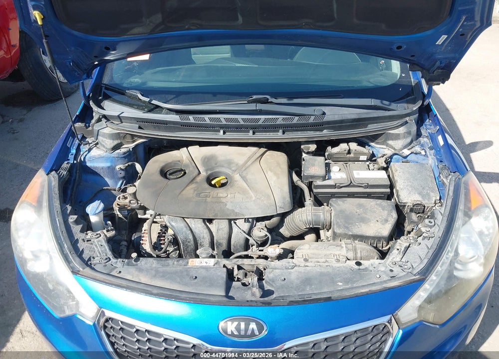 2015 KIA FORTE EX VIN: KNAFX4A82F5282331