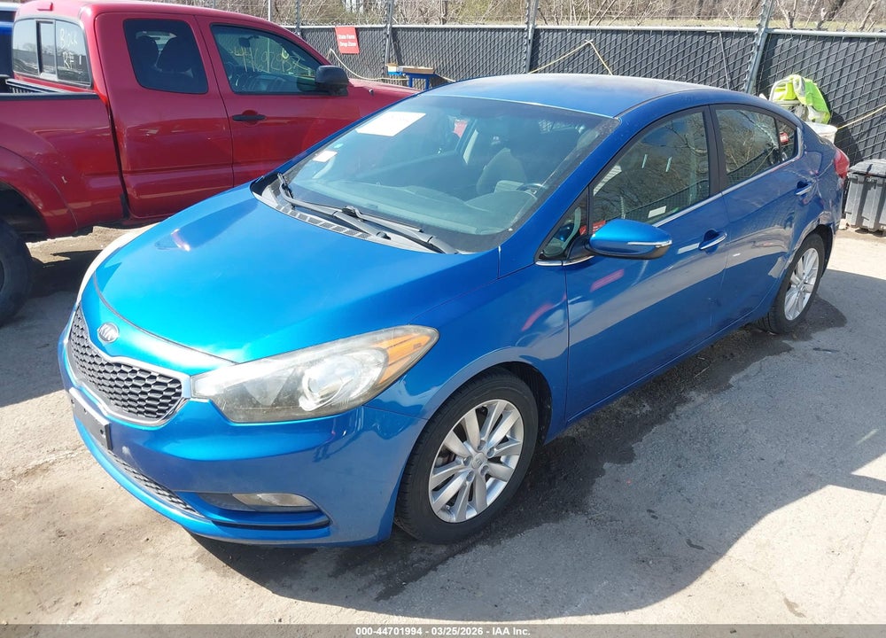 2015 KIA FORTE EX VIN: KNAFX4A82F5282331