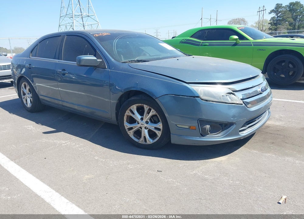 2012 FORD FUSION SE VIN: 3FAHP0HA6CR446644