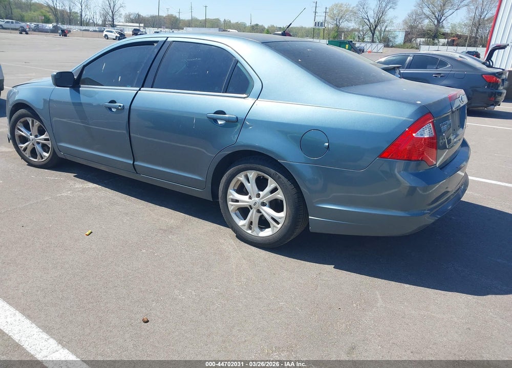 2012 FORD FUSION SE VIN: 3FAHP0HA6CR446644