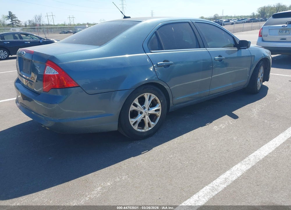 2012 FORD FUSION SE VIN: 3FAHP0HA6CR446644
