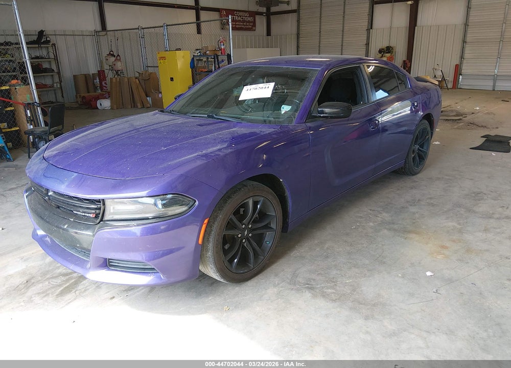2018 DODGE CHARGER SXT RWD VIN: 2C3CDXBG6JH328934