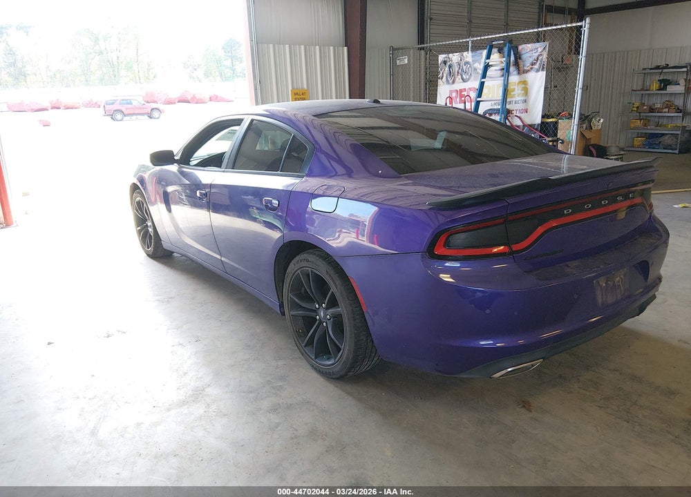 2018 DODGE CHARGER SXT RWD VIN: 2C3CDXBG6JH328934