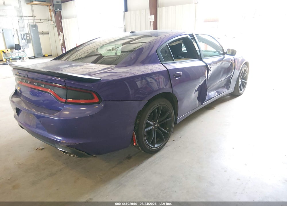 2018 DODGE CHARGER SXT RWD VIN: 2C3CDXBG6JH328934