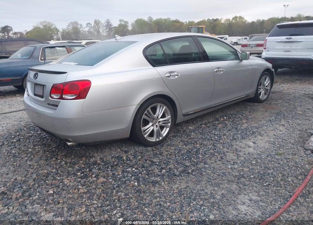 2007 LEXUS GS 450H VIN: JTHBC96S575007518