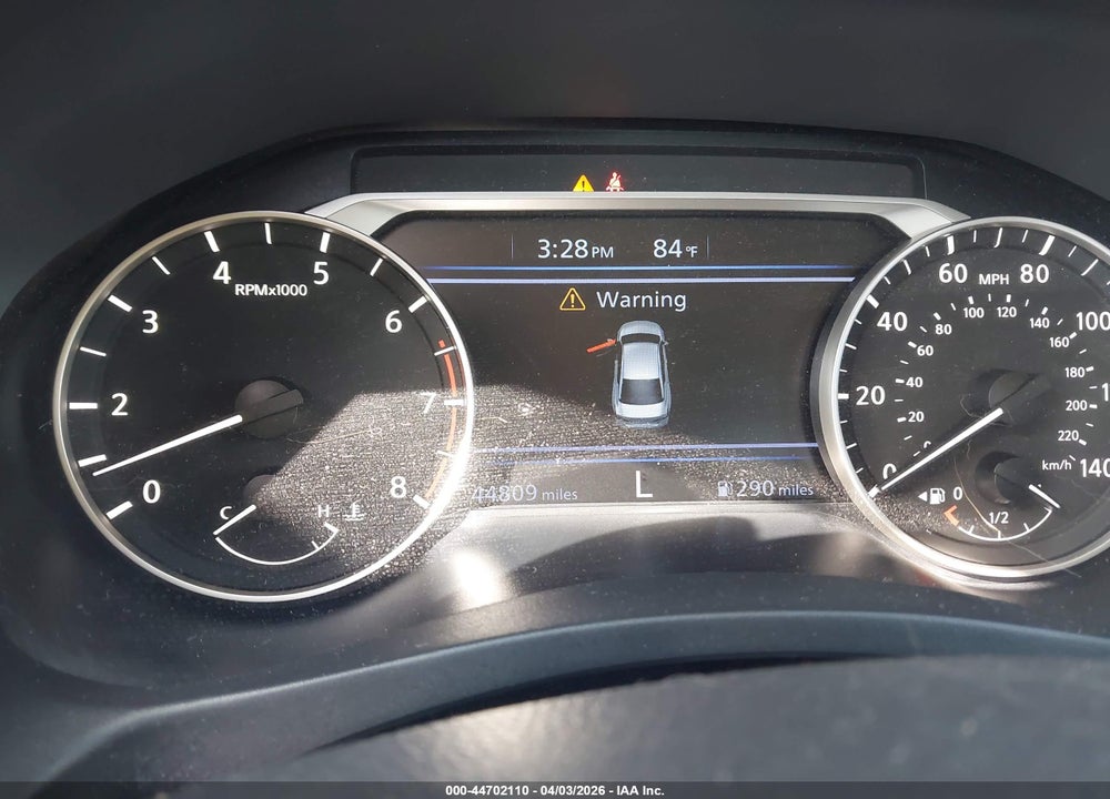 2022 NISSAN ALTIMA SV INTELLIGENT AWD VIN: 1N4BL4DW1NN344779