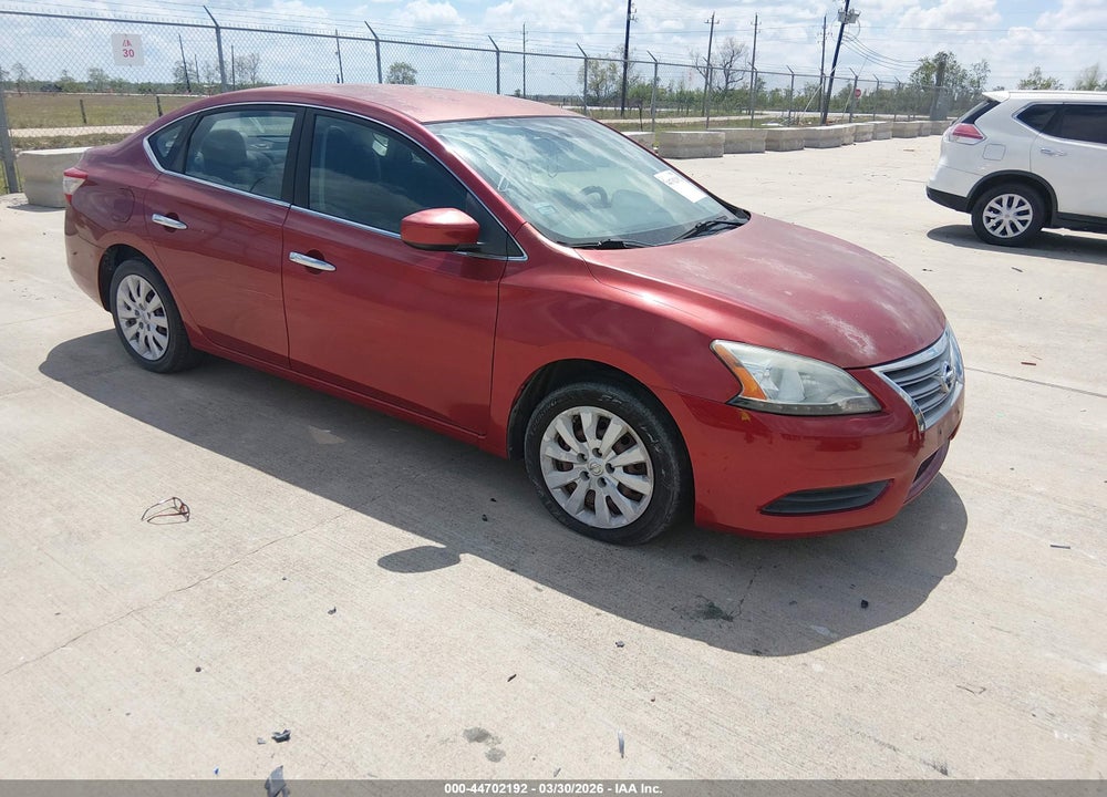 2014 NISSAN SENTRA SV VIN: 3N1AB7AP1EY241990
