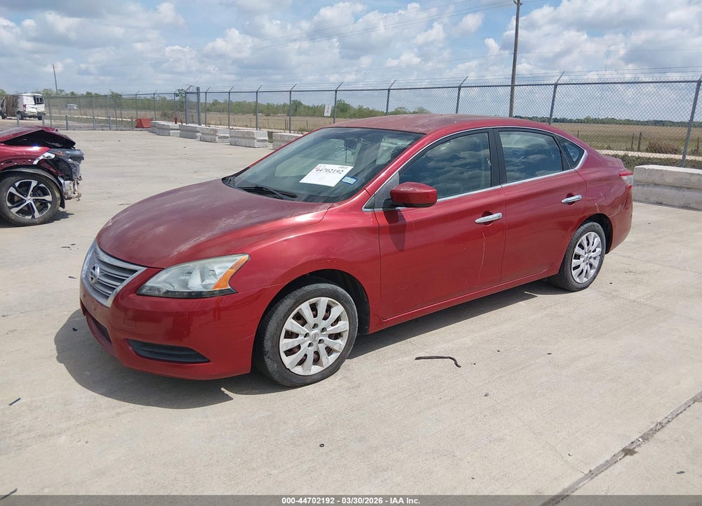 2014 NISSAN SENTRA SV VIN: 3N1AB7AP1EY241990