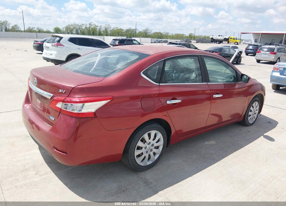 2014 NISSAN SENTRA SV VIN: 3N1AB7AP1EY241990