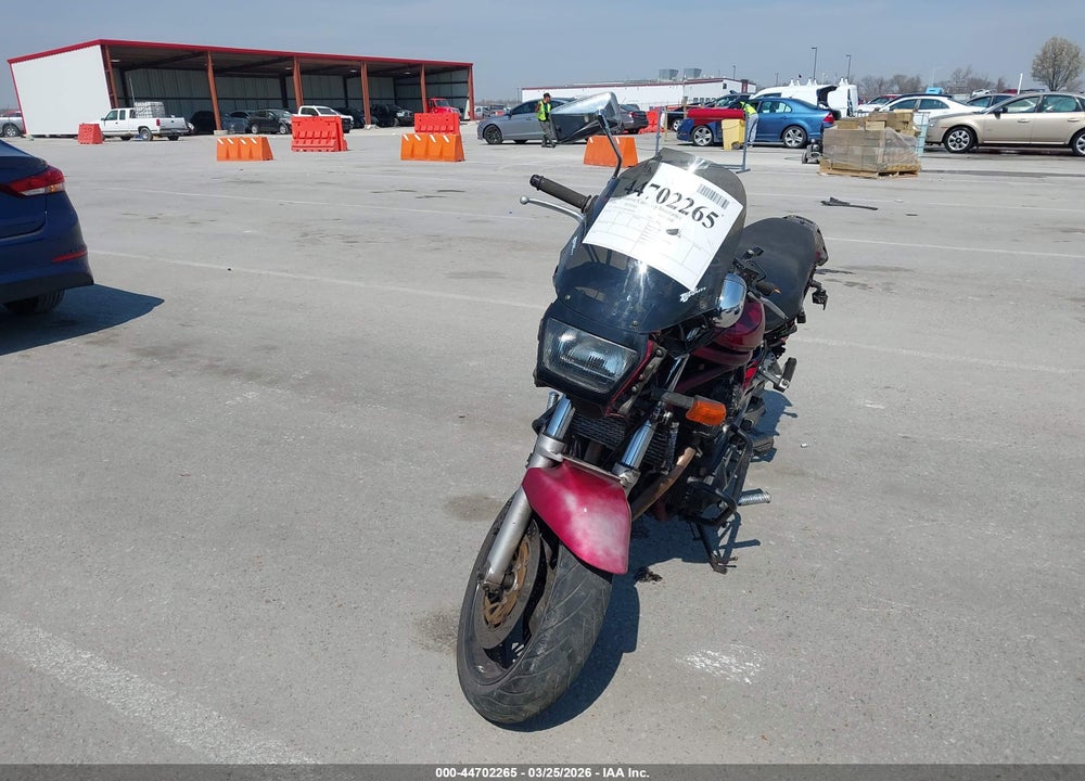 1998 SUZUKI GSF1200 S VIN: JS1GV75A9W2100440