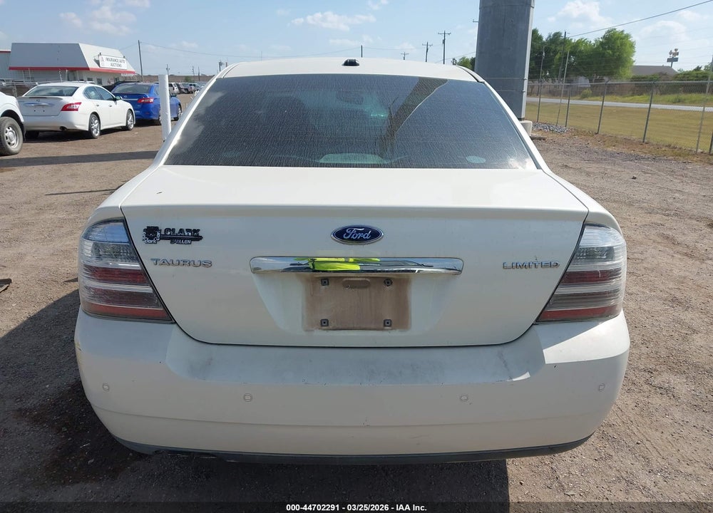 2009 FORD TAURUS LIMITED VIN: 1FAHP25W99G125919