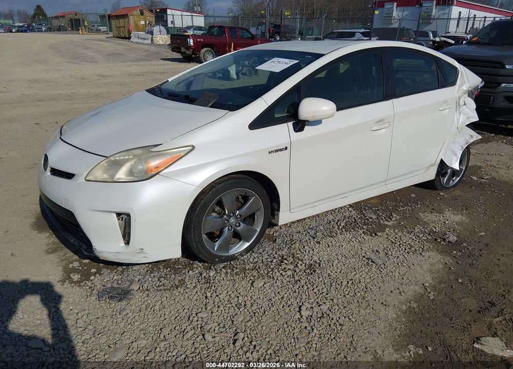 2013 TOYOTA PRIUS THREE SE VIN: JTDKN3DU3D1636291