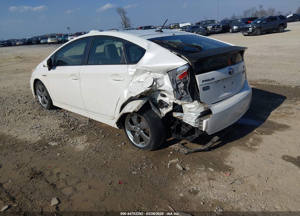 2013 TOYOTA PRIUS THREE SE VIN: JTDKN3DU3D1636291