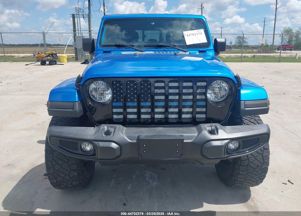 2022 JEEP GLADIATOR ALTITUDE 4X4 VIN: 1C6HJTAG3NL124497