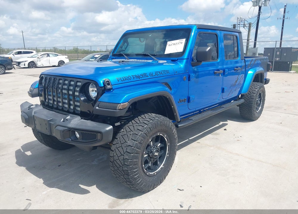 2022 JEEP GLADIATOR ALTITUDE 4X4 VIN: 1C6HJTAG3NL124497