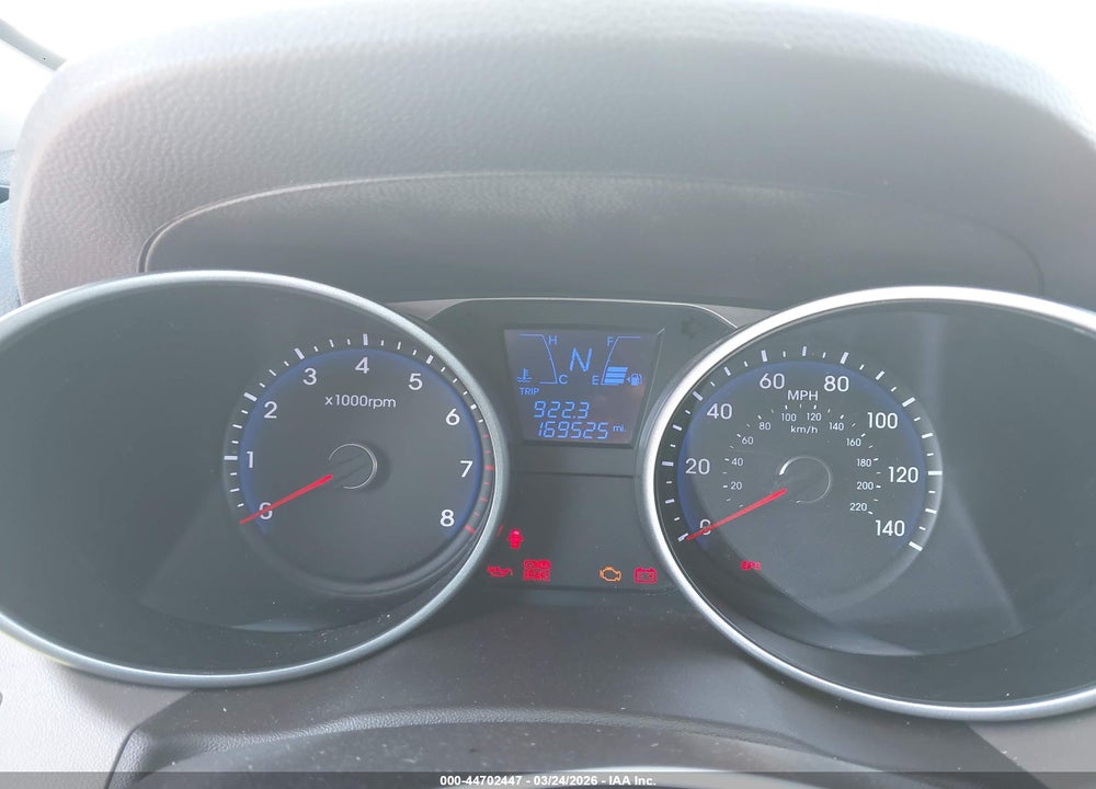 2012 HYUNDAI TUCSON GLS VIN: KM8JU3AC3CU455758
