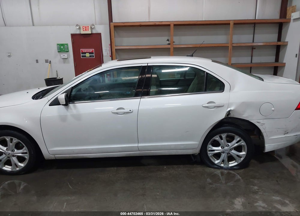 2012 FORD FUSION SE VIN: 3FAHP0HA9CR225085