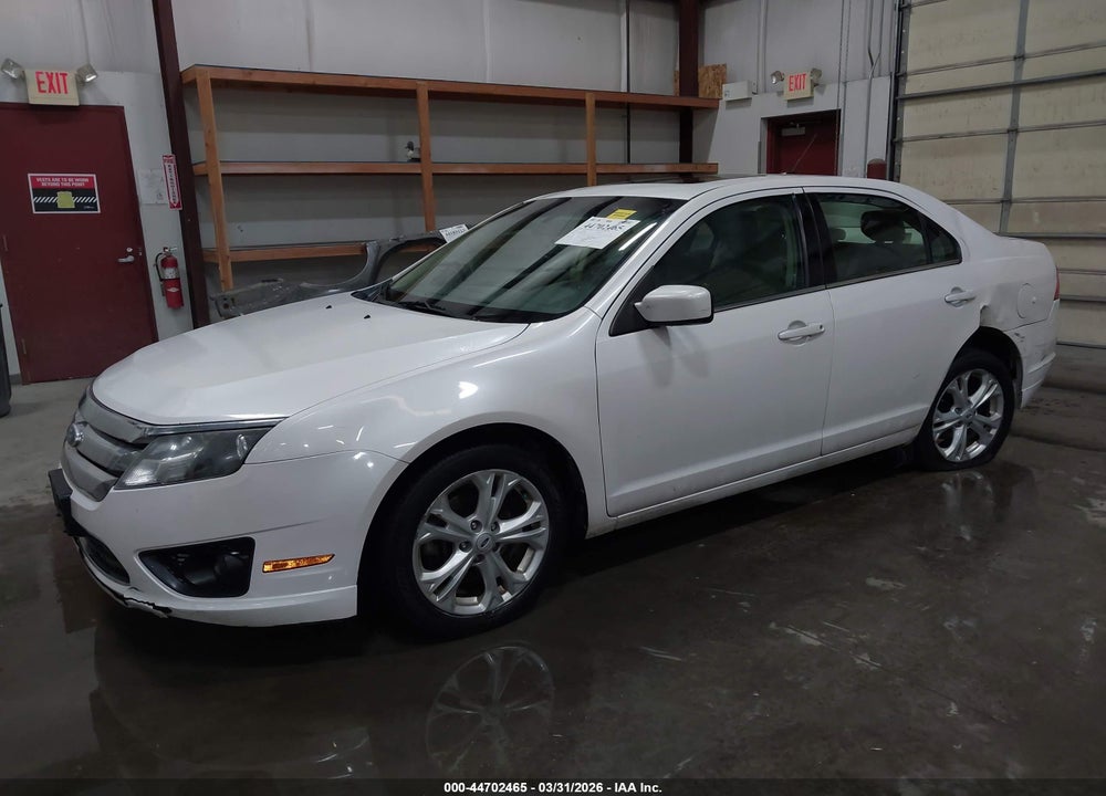 2012 FORD FUSION SE VIN: 3FAHP0HA9CR225085