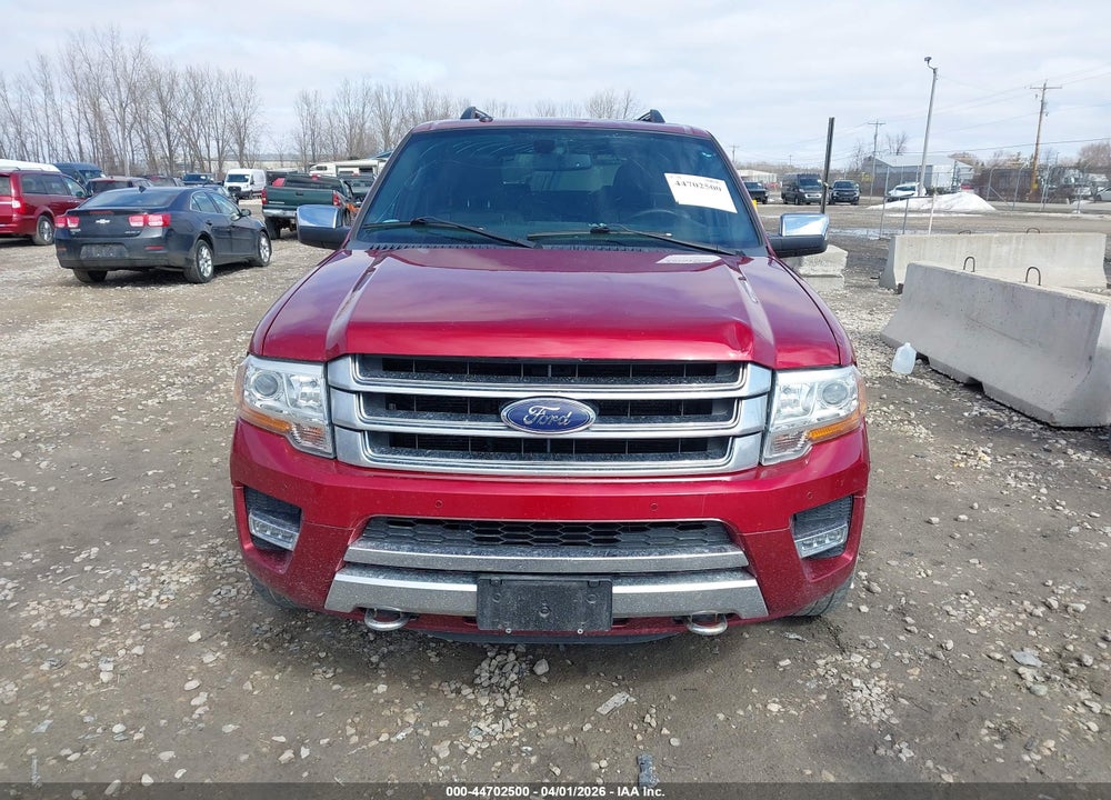 2015 FORD EXPEDITION EL PLATINUM VIN: 1FMJK1MT4FEF39222