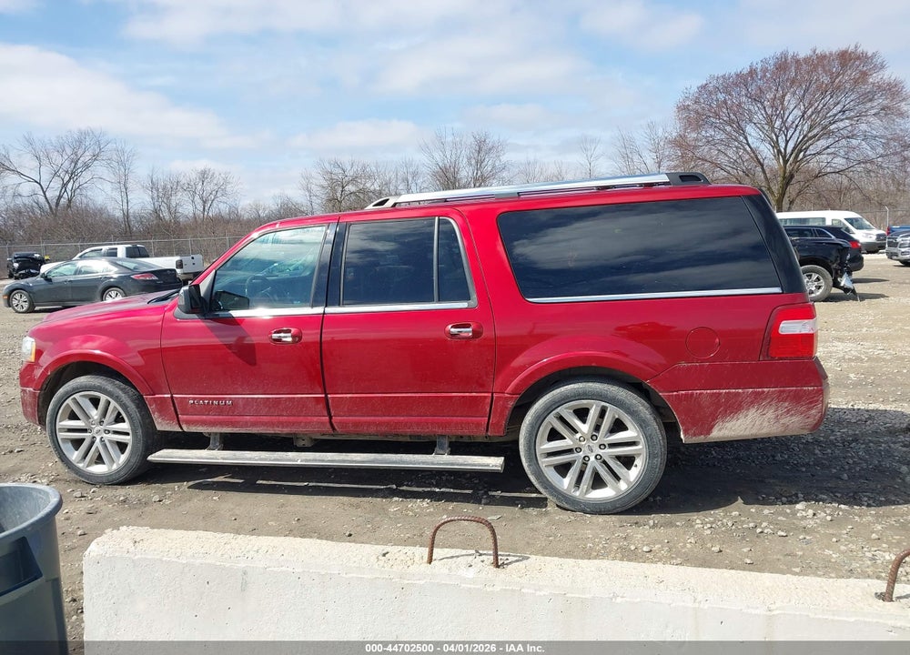 2015 FORD EXPEDITION EL PLATINUM VIN: 1FMJK1MT4FEF39222