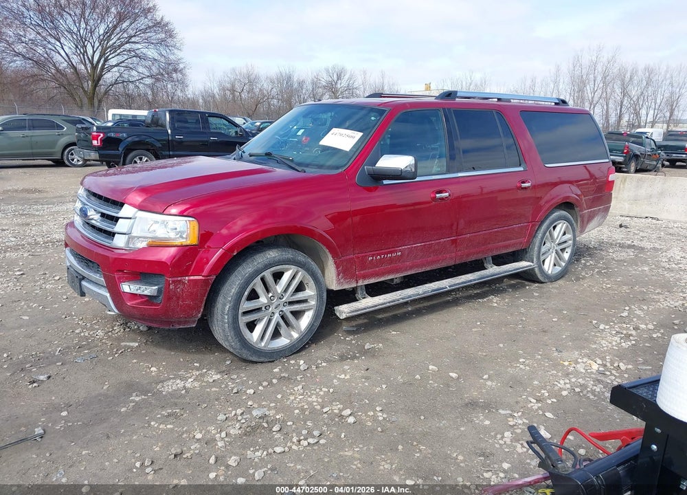 2015 FORD EXPEDITION EL PLATINUM VIN: 1FMJK1MT4FEF39222